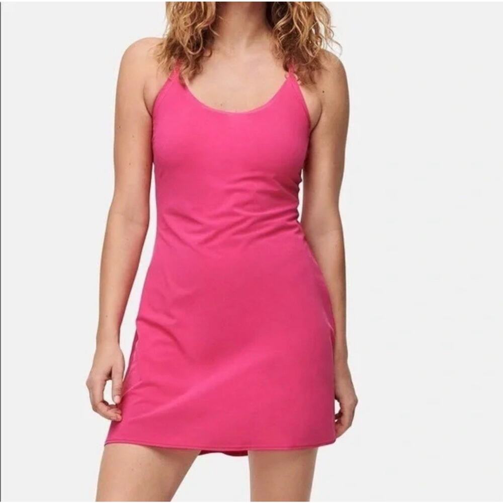 Outdoor Voices Womens The Exercise Racerback Skort Dress Small Lined Pink Golf